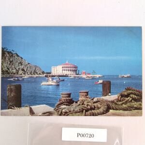 Catalina Island Casino California Union Oil Company 1940s Postcard CA PC